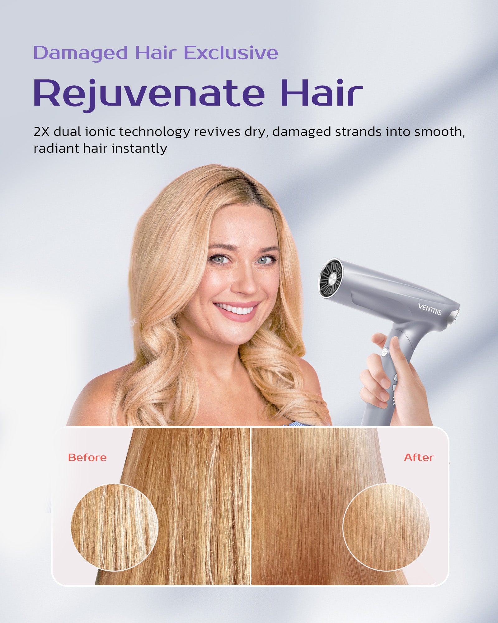 BlitzFlow High-Speed Ionic Hair Dryer