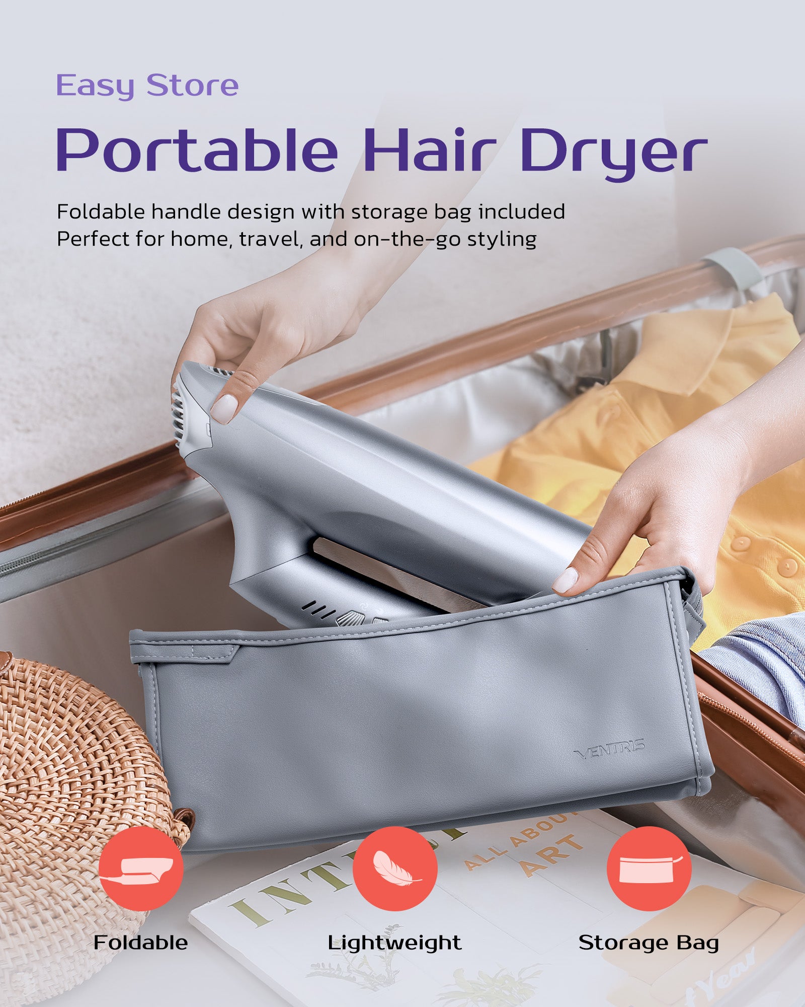 BlitzFlow High-Speed Ionic Hair Dryer